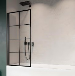 Шторка на ванну Radaway Nes Black PNJ I Factory 100x150