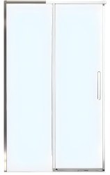 Душевая дверь Veconi Premium Trento PTD-40CH 150x200, профиль хромированный