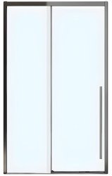 Душевая дверь Veconi Premium Trento PTD-30GR 140x200, профиль брашированный графит