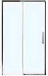 Душевая дверь Veconi Premium Trento PTD-40GR 150x200, профиль брашированный графит