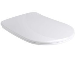 Сидение для унитаза Kerasan Nolita Slim 539101, белое