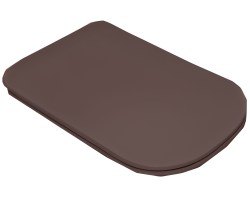 Сидение для унитаза Kerasan Tribeca Slim 519175 Borgogna matt