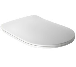 Сидение для унитаза Kerasan Tribeca Slim 519130, белое матовое