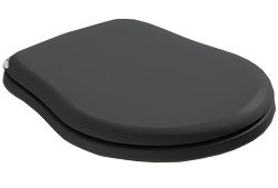 Сидение для унитаза Kerasan Retro 108804, фурнитура хром