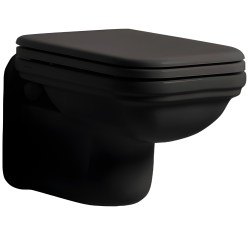 Подвесной унитаз Kerasan Waldorf 411504, черный