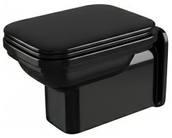 Подвесной унитаз Kerasan Waldorf 411504, черный