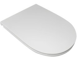 Сидение для унитаза Kerasan Aquatech Slim 379130, белое матовое