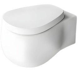 Подвесной унитаз Agape Pear 2 ACER0897WZP, белый матовый