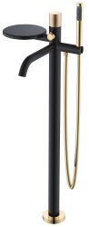 Напольный смеситель для ванны Boheme Stick 129-BG.2 с душем