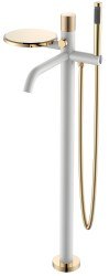 Напольный смеситель для ванны Boheme Stick 129-WG.2 с душем