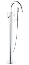 Напольный смеситель для ванны Kludi Nova Fonte Puristic 205900515 с душем