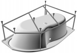 Каркас с ножками для ванны Vayer Azalia 150х105