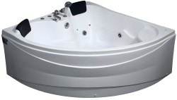 Акриловая ванна Gemy G9041 B 150x150 с гидромассажем