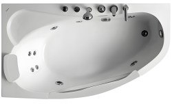 Акриловая ванна Gemy G9046 B L 160x95 с гидромассажем