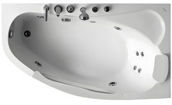 Акриловая ванна Gemy G9046 B R 160x95 с гидромассажем