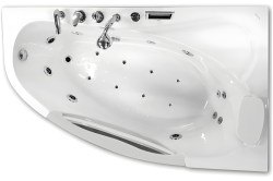 Акриловая ванна Gemy G9046 K R 160x95 с аэро и гидромассажем