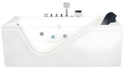 Акриловая ванна Gemy G9055 K L 180x90 с аэромассажем и гидромассажем