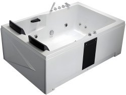 Акриловая ванна Gemy G9061 B R 180x120 с гидромассажем