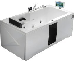 Акриловая ванна Gemy G9066 II O R 170x85 с аэромассажем и гидромассажем