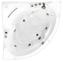 Акриловая ванна Gemy G9082 B 150x150 с гидромассажем
