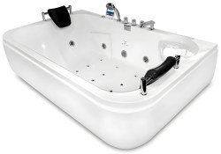 Акриловая ванна Gemy G9085 K L 180x115 с гидромассажем и аэромассажем
