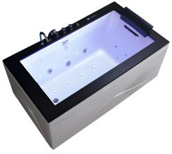 Акриловая ванна Gemy G9258 180x100 с гидромассажем