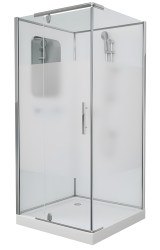 Душевая кабина Grossman GR-170QL 100x100 без крыши и гидромассажа