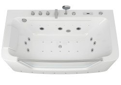 Акриловая ванна Grossman GR-16085 160x85 с гидромассажем и аэромассажем