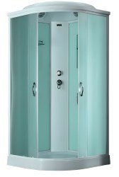 Душевая кабина Timo Eco TE-0701 P 100x100 с верхним душем