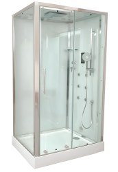 Душевая кабина Timo Premium Puro H-510L 120x90 с гидромассажем