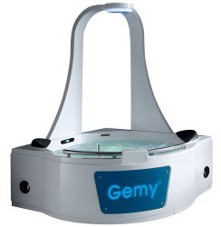 Акриловая ванна Gemy G9070 K 170x170 с аэро и гидромассажем