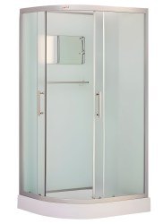 Душевая кабина Esbano CR ESKB115CRR 115x85 с верхним душем