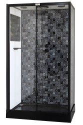 Душевая кабина Esbano ESB-1180CKR 110x80 с верхним душем