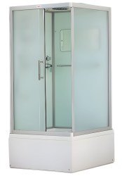 Душевая кабина Esbano ESKB108CKRBL 100x80 с верхним душем