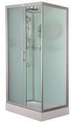 Душевая кабина Esbano CKR ESKB108CKR 100x80 с верхним душем