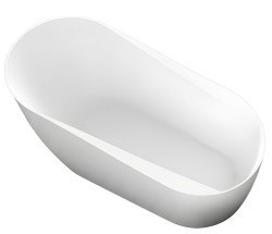 Акриловая ванна Abber AB9491-1.7 170x78, отдельностоящая