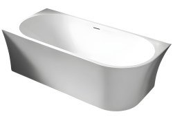 Акриловая ванна Abber AB9257-1.5L 150x78, пристенная