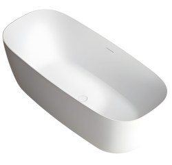 Акриловая ванна Abber AB9260 170x75, отдельностоящая