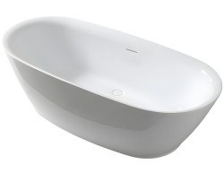 Акриловая ванна Abber AB9205 180x84, отдельностоящая
