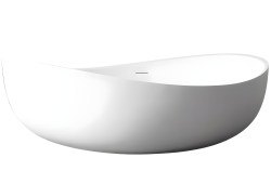 Акриловая ванна Abber AB9239 180x110, отдельностоящая