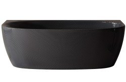 Карбоноваяванна Abber Karbon AK9004 170x80, пристенная