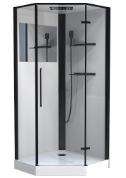 Душевая кабина Esbano ESM-PENTA-90R 90x90 с верхним душем