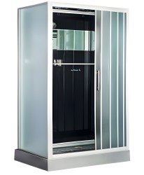 Душевая кабина Esbano Grey ESGT-3129CKR 120x90 с верхним душем