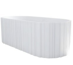 Ванна ABBER Stein AS9653 170x75 из искусственного камня