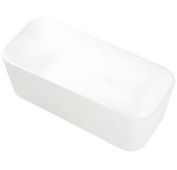 Ванна ABBER Stein AS9663 170x75 из искусственного камня