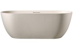 Ванна ABBER Frankfurt AM9941MBE 170x75 из искусственного камня