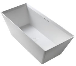 Ванна ABBER Berlin AM9912 170x75 из искусственного камня