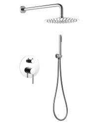 Душевая система Abber Emotion AF8818, хром