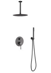 Душевая система Abber Emotion AF8821NG, никель