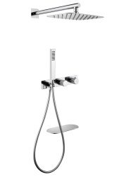 Душевая система Abber Rund AF8750, хром